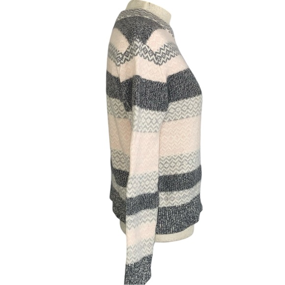 CLUB MONACO Sz Small Cashmere Sweater, Fair Isle Pattern - Picture 2 of 6